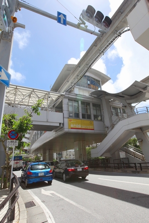 モノレール・県庁前駅（縦）：No.0573