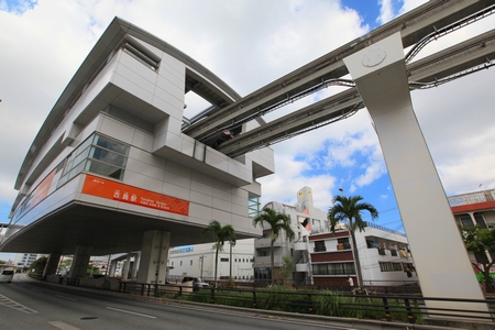 モノレール・古島駅（横）：No.0575