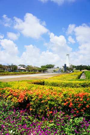 沖縄平和祈念堂（縦）：No.0842