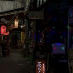 栄町市場（夜）（横）：No.1608