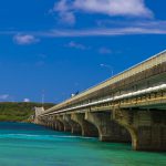 来間大橋と来間島（横）：No.2989